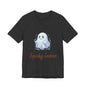 Spooky Season Ghost Tee — Cute Halloween Graphic T-Shirt
