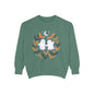 Halloween Ghost Sweatshirt — Cute Ghosts & Bats Crewneck