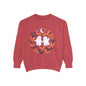 Halloween Ghost Sweatshirt — Cute Ghosts & Bats Crewneck