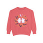 Halloween Ghost Sweatshirt — Cute Ghosts & Bats Crewneck