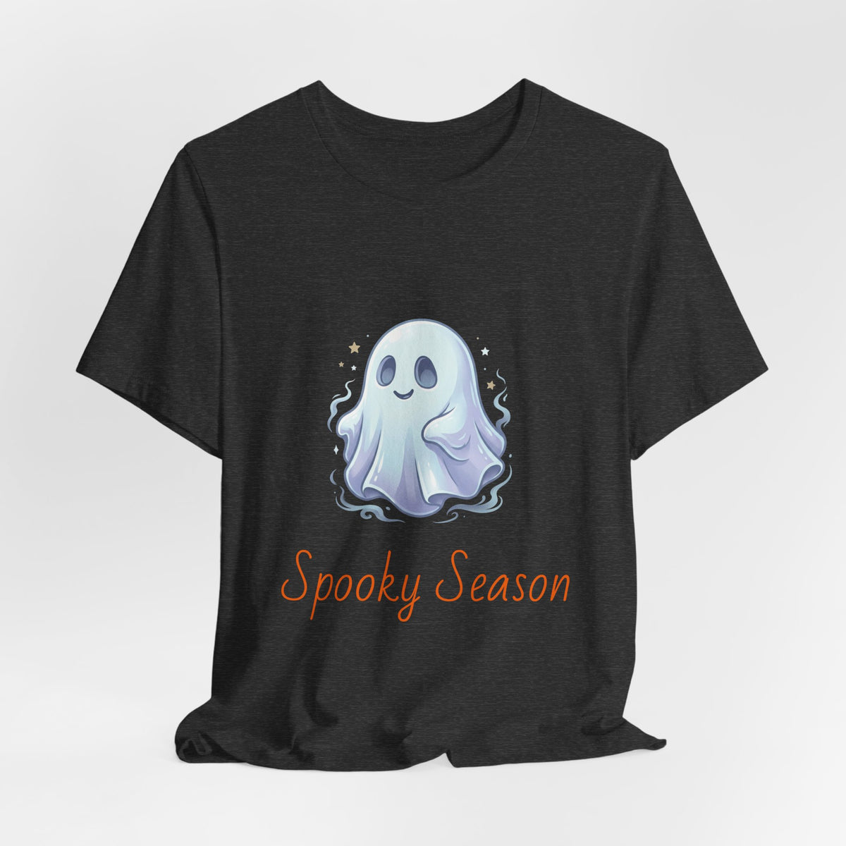 Spooky Season Ghost Tee — Cute Halloween Graphic T-Shirt